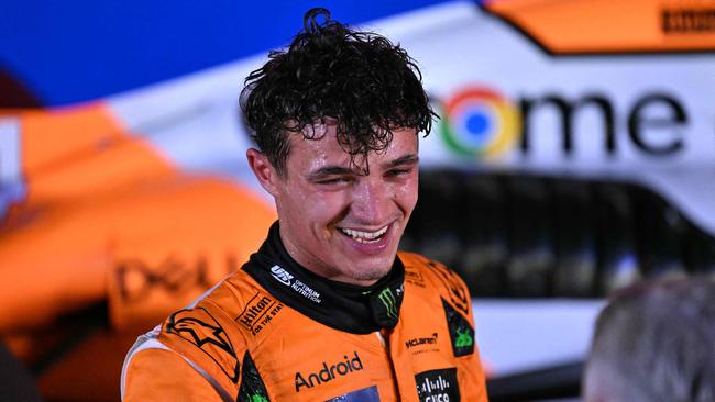 It was a huge result for Lando Norris. Photo by MOHD RASFAN / AFP