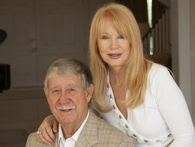 Joy Chambers Grundy and Reg Grundy in 2013
