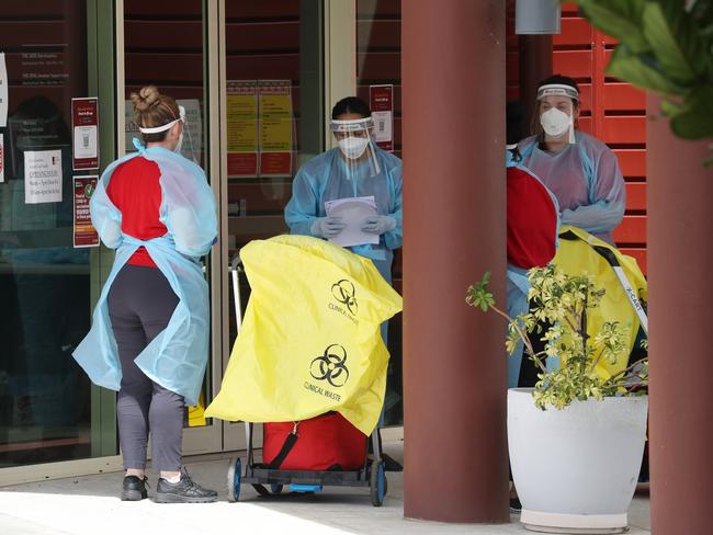 Aged care homes are battling with staff shortages and sick residents duing the pandemic. Pic Annette Dew