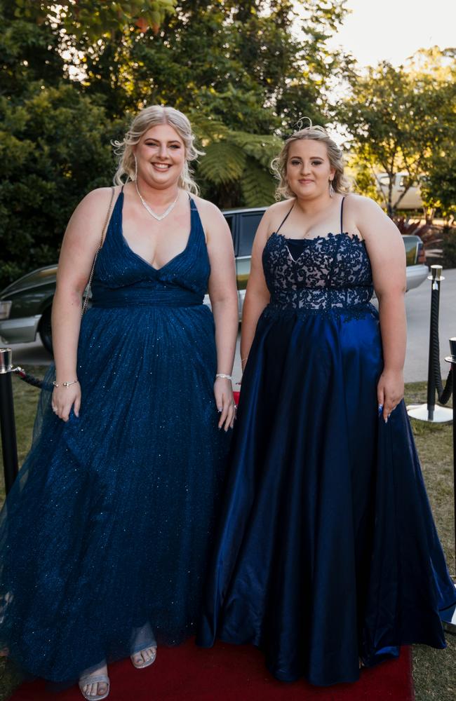 Brook and Lily at the Glasshouse Christian College formal. Picture: Jordan Bull of JBull Photography