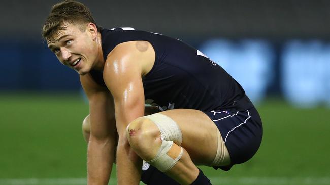 Blues star Patrick Cripps will play against Port Adelaide. Picture: Robert Cianflone/Getty Images