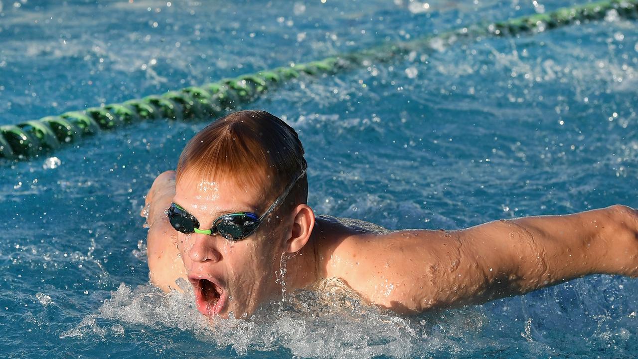 Zikarsky was also an elite swimmer. Picture: Patrick Woods/Sunshine Coast Daily