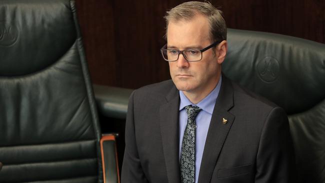 State Growth Minister Michael Ferguson. Picture: AAP Image/Rob Blakers