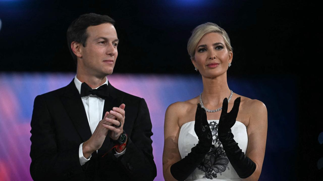 Ivanka at the inauguration ball that night in January 20, 2025. Picture: Jim Watson/AFP