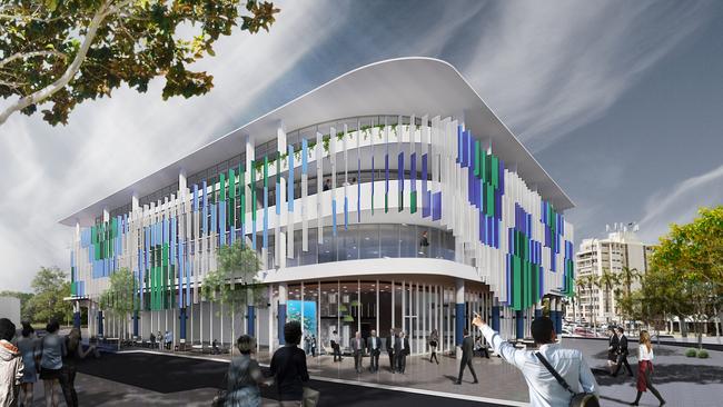 Conrad Gargett was engaged to design a state-of-the-art commercial building located at 45 Flinders Street and 10 The Strand in Townsville as part of the proposed master planned precinct, The Hive.