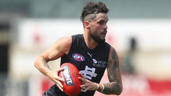 Adam Saad’s fellow Blues recruit Zac Williams could also open the game up. Picture: Mike Owen/Getty Images