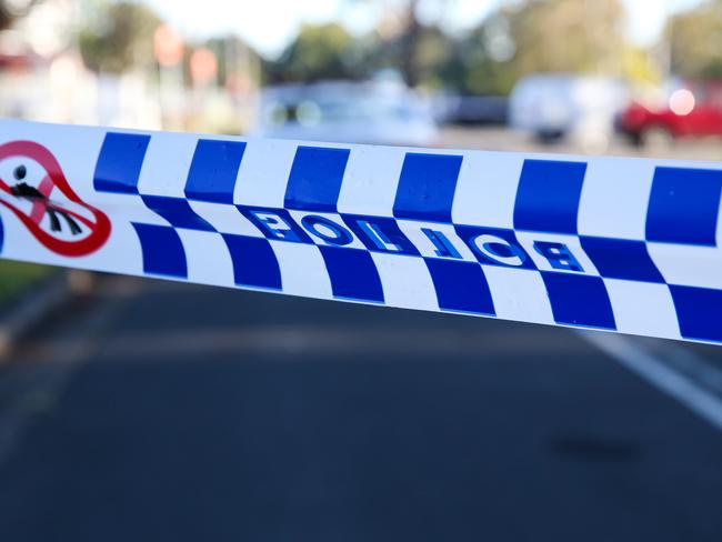 SYDNEY, AUSTRALIA - NEWSWIRE PHOTOS June 14 2022: A general stock image of a Police tape in Sydney. Picture NCA Newswire/ Gaye Gerard.