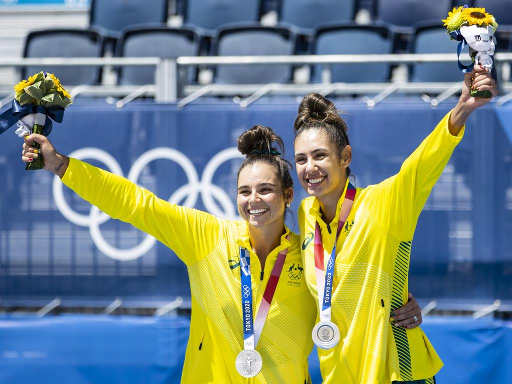 Taliqua Clancy says watching Cathy Freeman win the 400m in 2000 inspired her to become an athlete. Picture: Tom Weller/DeFodi Images via Getty Images