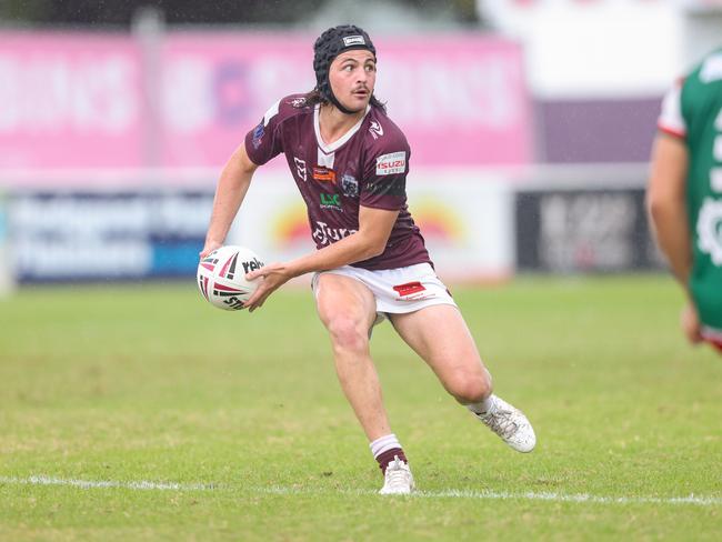 Bailey McConnell playing for Burligh in semi-final game v Wynnum. PIcture: QRL
