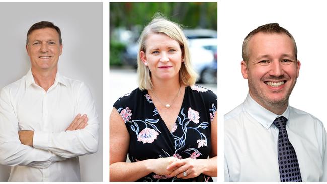 NT VOTES 2020: Candidates for Wanguri: Territory Alliance's Michael Best, NT Labor's Nicole Manison, CLP's Jed Hansen.