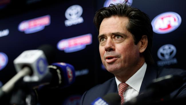 AFL chief Gillon McLachlan is fighting to keep the season alive while enduring eye-watering costs as the national Covid drama continues to escalate.