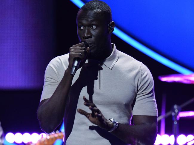 Stormzy performs in London. Picture: Getty