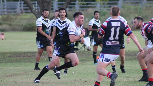 Luke Douglas is the captain-coach of the Lower Clarence Magpies. Photo: Lower Clarence Magpies RLFC