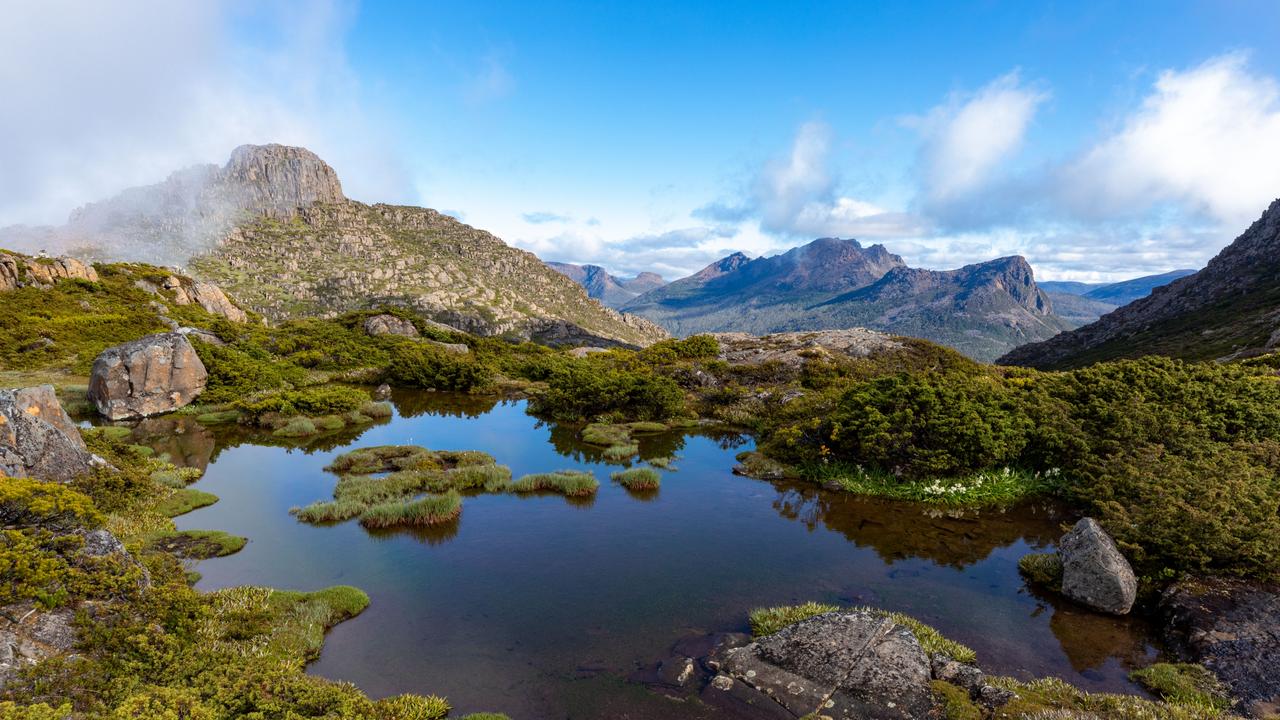 DuCane Range in the Central Highlands of Tasmania. Picture: Dan Broun