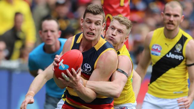 The Adelaide Crows' style disintegrated under Richmond's intense