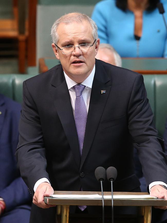 Treasurer Scott Morrison. Picture: Kym Smith