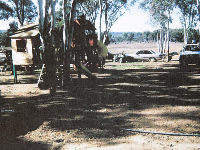 The remote farm near Boorowa where the Colt incest family lived until they were discovered has now been turned into a playground.