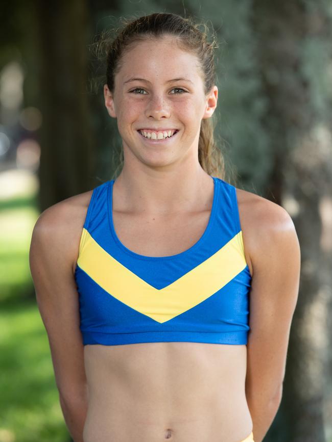 Sophie Ferenczi at Centennial Park. The middle distance runner has been nominated fort the 2019 Local Sports Stars Awards. Picture: Monique Harmer