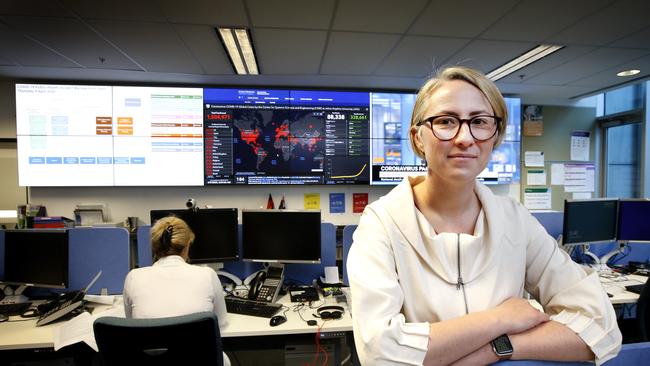 Deputy Chief Health Officer Dr Annaliese van Diemen. Picture: David Caird