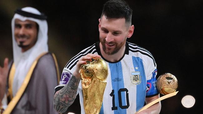 What else does Messi need? Photo by FRANCK FIFE / AFP