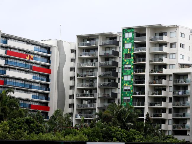 Apartment blocks in Brisbane’s West End