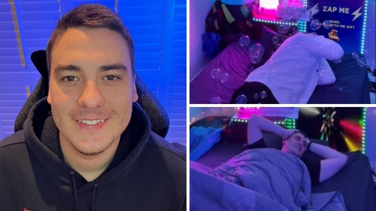 Un utilisateur australien de TikTok gagne 50 000 $ en laissant les gens le regarder dormir