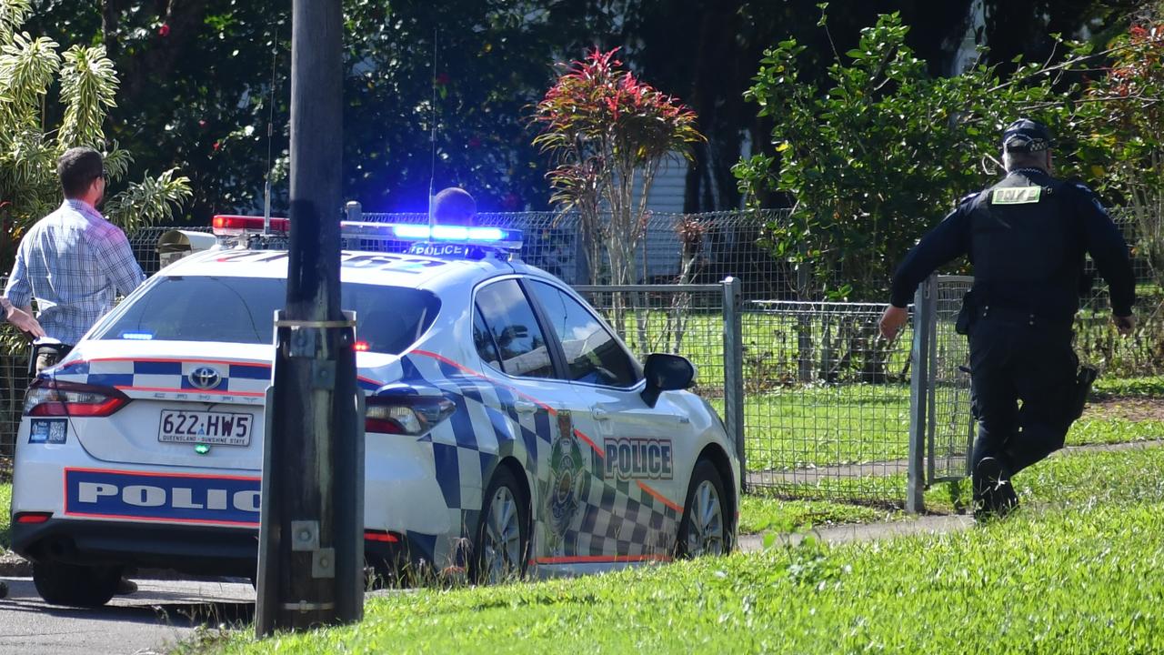 Emergency services respond to a a domestic violence (DV)-related situation in North Queensland in this file photo. Picture: Cameron Bates