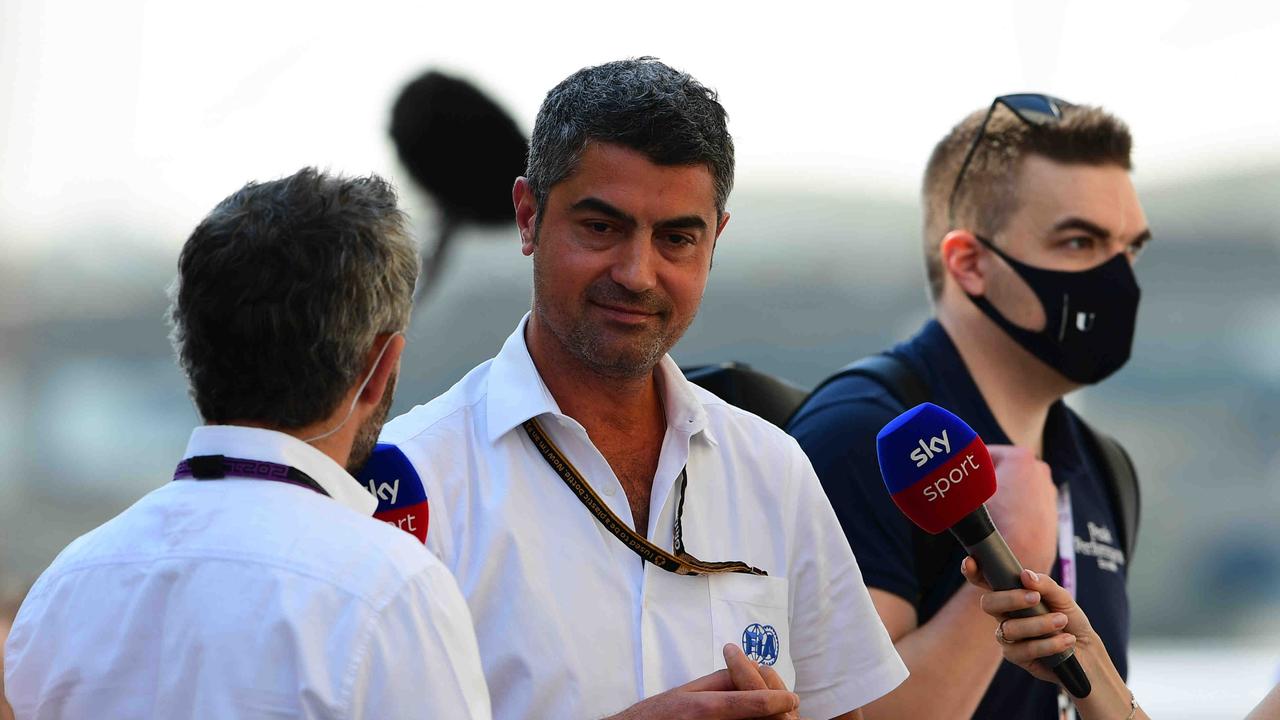 Michael Masi was moved behind the scenes at the F1. Photo by Andrea Diodato/NurPhoto via Getty Images