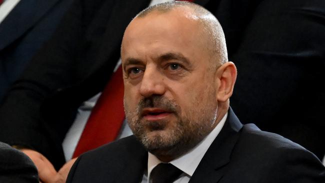 Milan Radoicic – the long serving vice president of the Srpska Lista party – admitted to leading the group of heavily armed gunmen into the area in northern Kosovo. Picture: Andrej ISAKOVIC / AFP