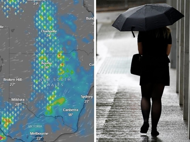 Australia has been “lit up like a Christmas tree” by viscious thunderstorms, and there’s more rain to come with sopping wet conditions to last into next week. 