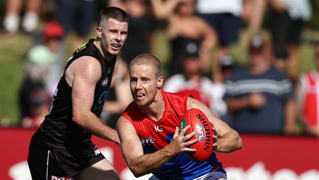 Lachie Hunter starred on debut. Picture: Michael Klein