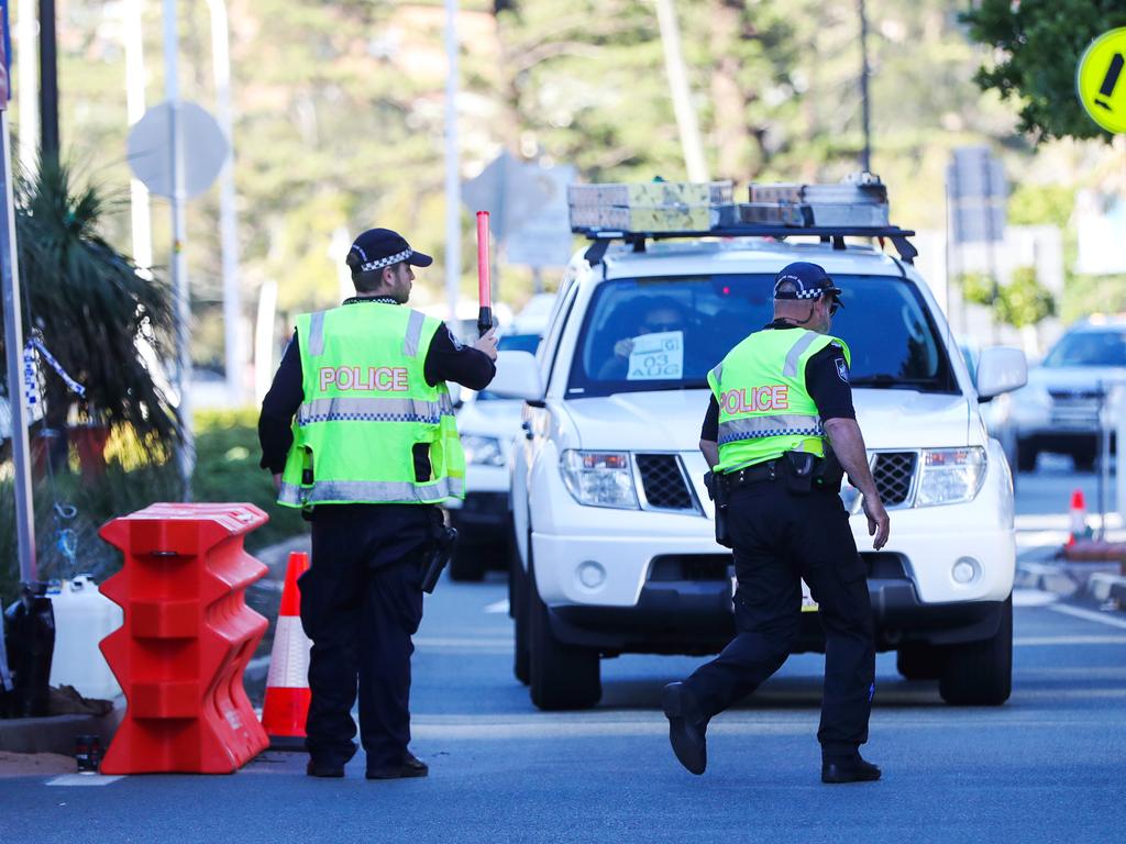 Police will be checking motorists have not recently been in the greater Sydney region. Picture: Nigel Hallett