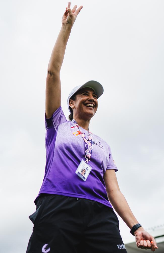 Wills believes much of her work will involve rebuilding the belief within the playing group. Photo: Trent Schwarz/Netball Queensland