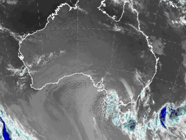 The unusually warm weather is about to leave Australia as an icy cold snap hits. Bureau of Meteorology