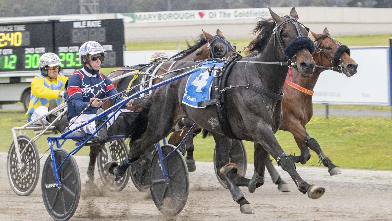 Supplied Editorial Nathan Jack riding School Captain in Vicbred Home Grown Final.
  Picture: Stuart McCormick Nathan Jack riding Cravache Dor in Breeders Crown
  heat. Picture: Stuart McCormick
