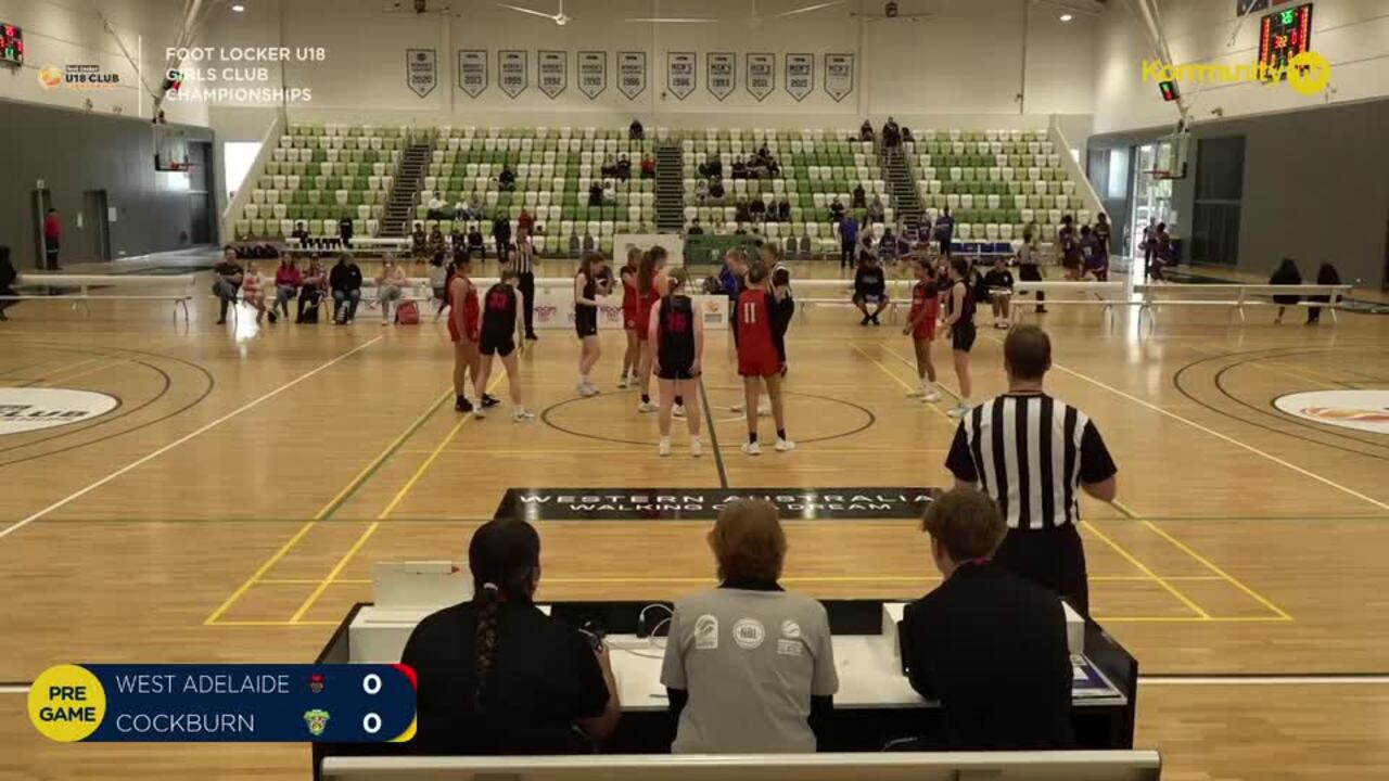 Replay: West Adelaide Bearcats v Cockburn Cougars (Girls) - 2024 BA Under-18 Club Championships Day 3