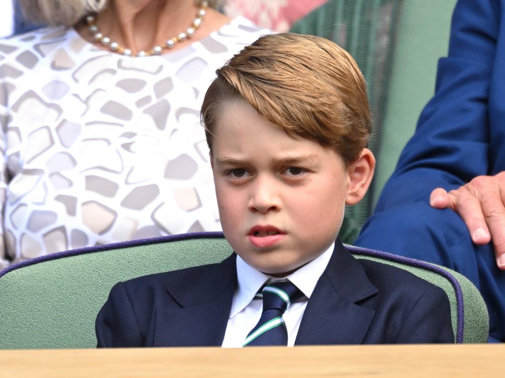 The young Prince complained of the stifling heat while wearing a formal suit. Picture: WireImage