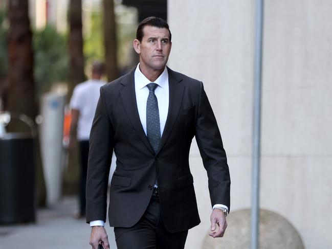 SYDNEY, AUSTRALIA - NewsWire Photos JUNE 1, 2022: Ben Roberts-Smith pictured as he arrives at the federal court in Sydney this afternoon. Decorated soldier suing Nine over reports alleging war crimes. Picture: NCA NewsWire / Damian Shaw