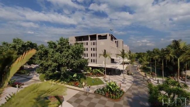 Cairns Esplanade outdoor dining precinct concept