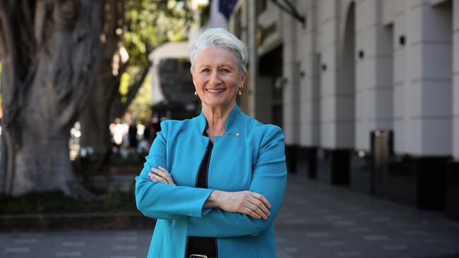 21/09/2018.  Independent candidate for Wentworth, Dr Kerryn Phelps arrives unannounced in Double Bay to speak with locals and press. Jane Dempster/The Australian.