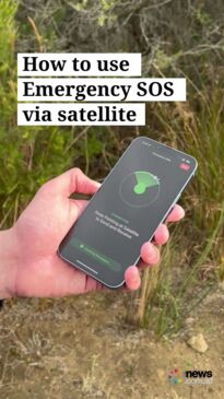 How to use Emergency SOS via satellite