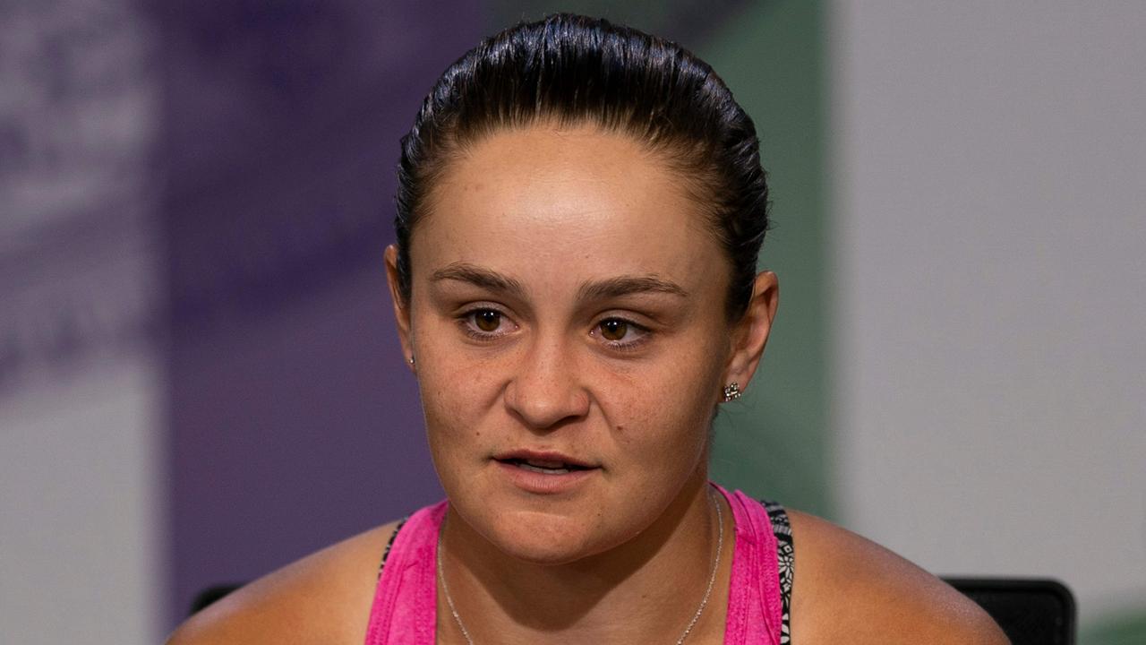Australia's Ashleigh Barty lost her fourth round match to US player Alison Riske at Wimbledon.