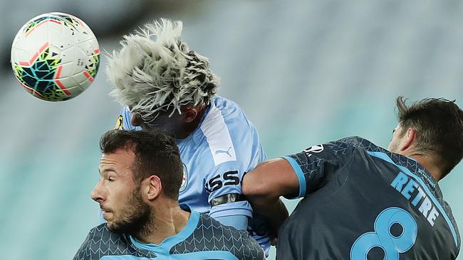 The salary cap has done little to even out the competition in the A-League with Sydney FC winning two of the past three championships and Central Coast set to claim their fourth wooden spoon in six seasons. Picture: Getty Images