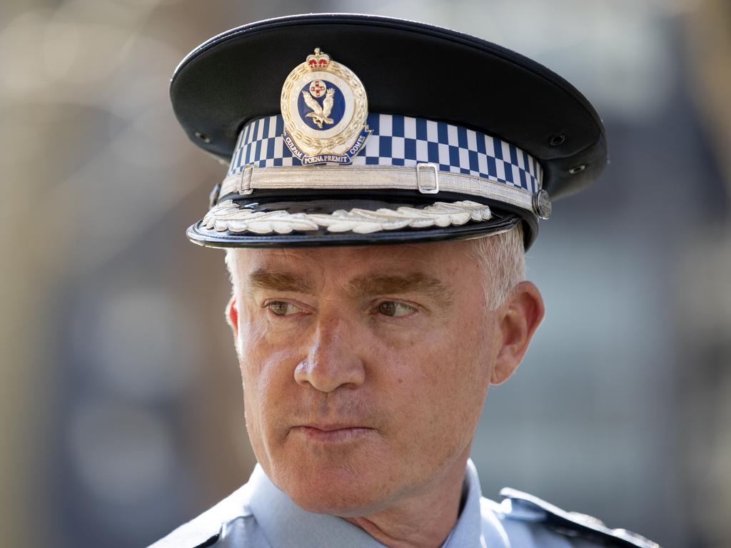 Deputy Commissioner Mal Lanyon says police anticipate more anti-lockdown events in NSW. Picture: NCA NewsWire / Nikki Short