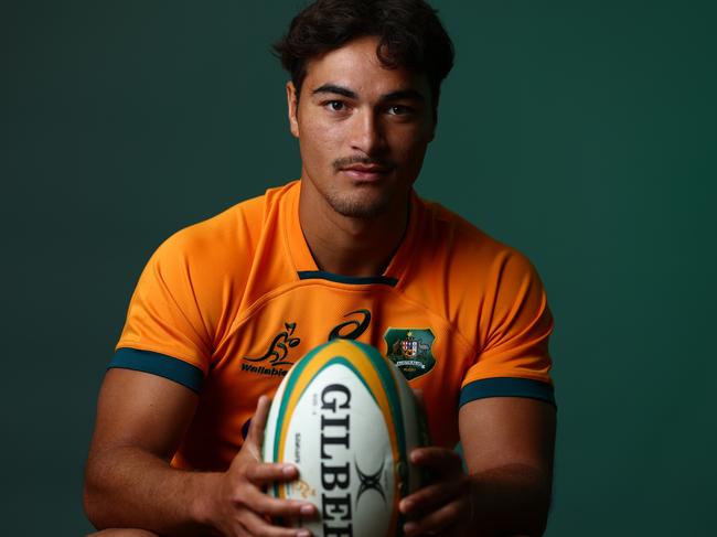 Jordan Petaia has a choice to make. Picture: Chris Hyde/Getty Images for Rugby Australia