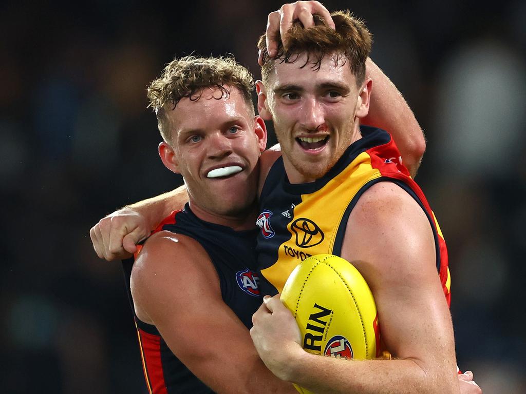 The Crows’ young defenders have stood up. (Photo by Quinn Rooney/Getty Images)