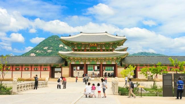 Gyeongbokgung Palace (also known as Gyeongbok Palace) is a must-see in Seoul. Source: iStock