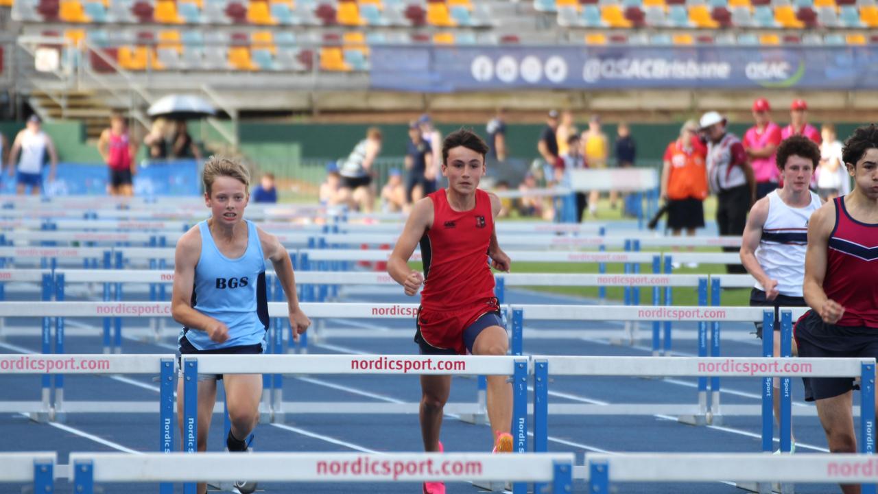 GPS Track and Field Senior Championship action.