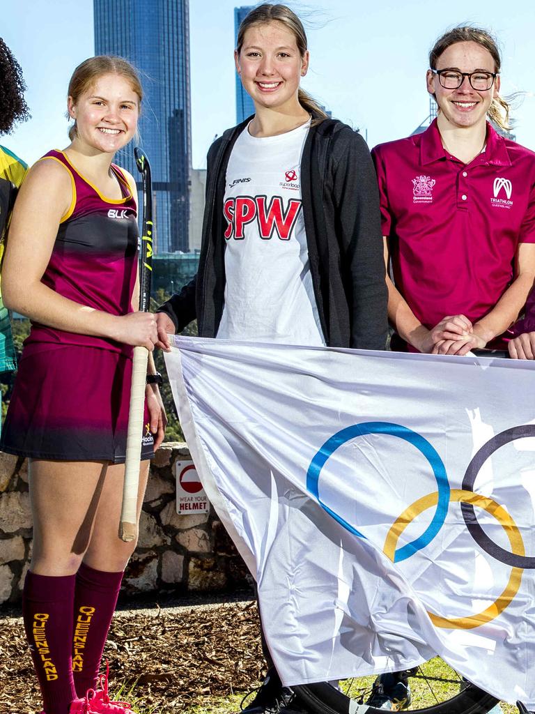 Georgie West, Amelia Weber and Callum Close - Picture: Richard Walker