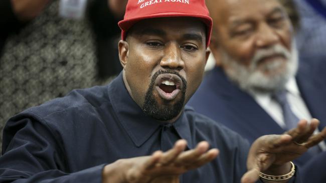 Kanye West has been accused of antisemitism. Picture: Getty Images